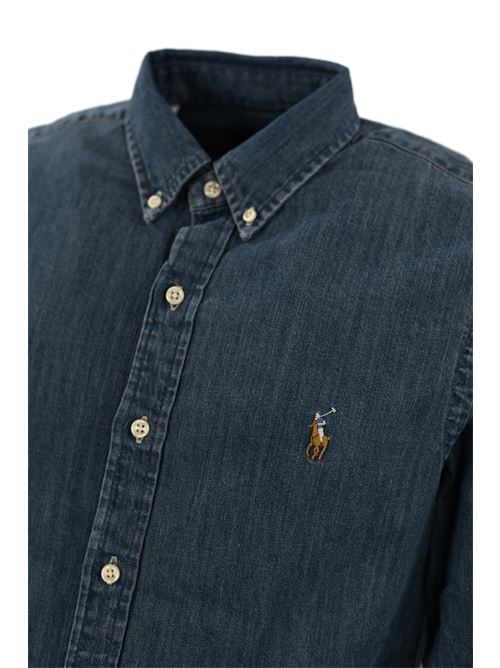 Camicia denim Polo Ralph Lauren blu POLO RALPH LAUREN | 710 548539001